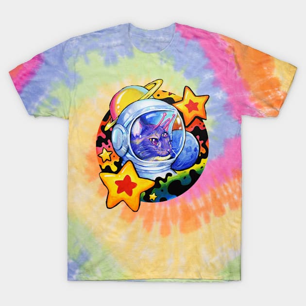 Star Kitty T-Shirt by Amanda Excell